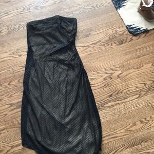 Charlotte Russe strapless glitter dress